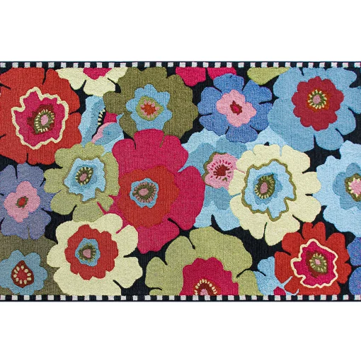 MacKenzie-Childs Spring|Outdoor<Always Flowers Indoor/Outdoor Rug - 5' x 8'