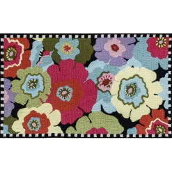 MacKenzie-Childs Spring|Outdoor<Always Flowers Indoor/Outdoor Rug - 3' x 5'