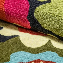 MacKenzie-Childs Spring|Outdoor<Always Flowers Indoor/Outdoor Rug - 3' x 5'