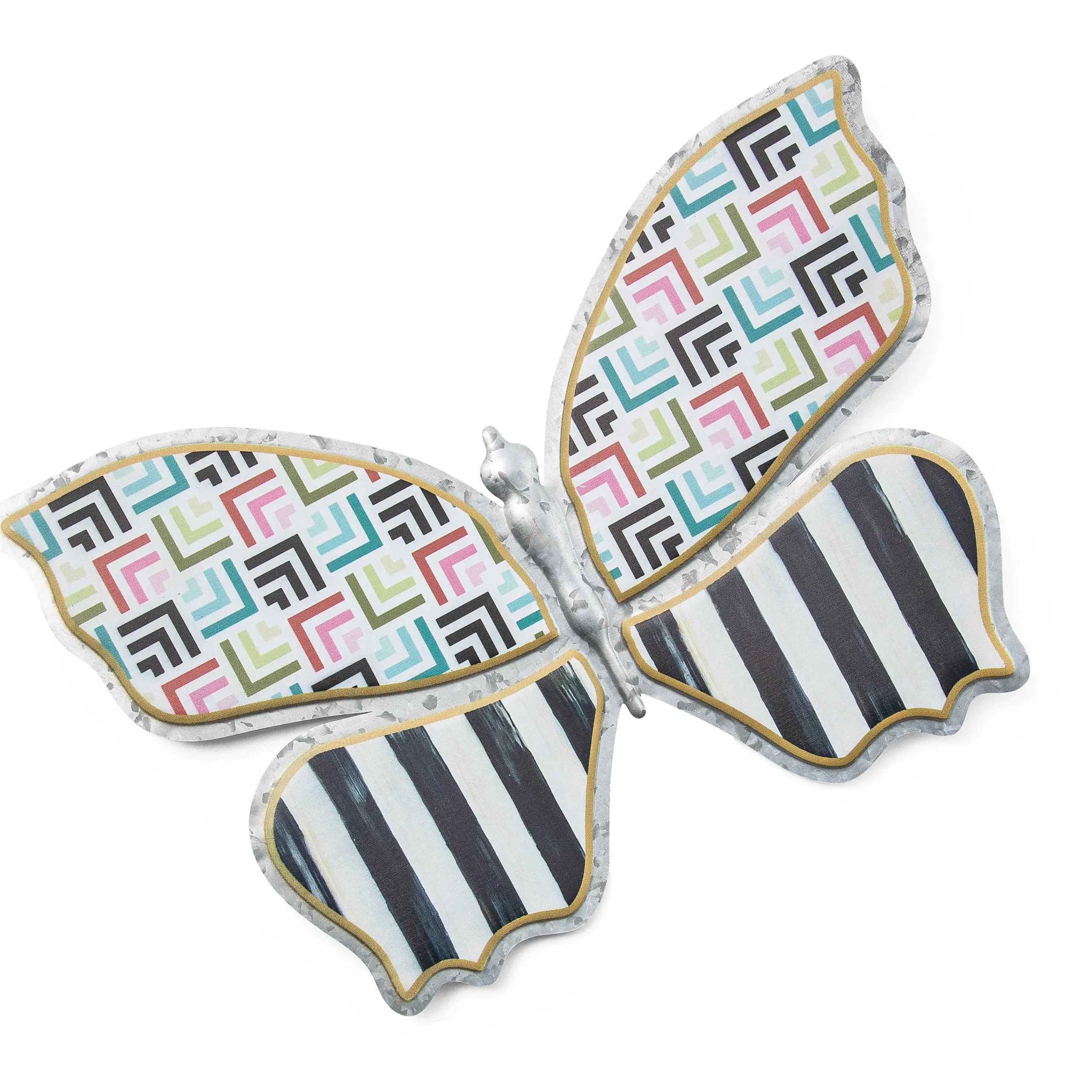 MacKenzie-Childs Spring|Outdoor<Always Flowers Medium Outdoor Butterfly Wall Decor