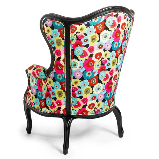 MacKenzie-Childs Outdoor<Always Flowers Outdoor Wing Chair