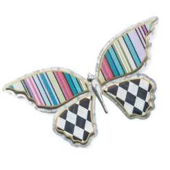 MacKenzie-Childs Spring|Outdoor<Always Flowers Small Outdoor Butterfly Wall Decor