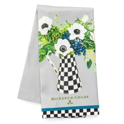 MacKenzie-Childs Spring|Kitchen & Table Linens<Anemone Pitcher Dish Towel