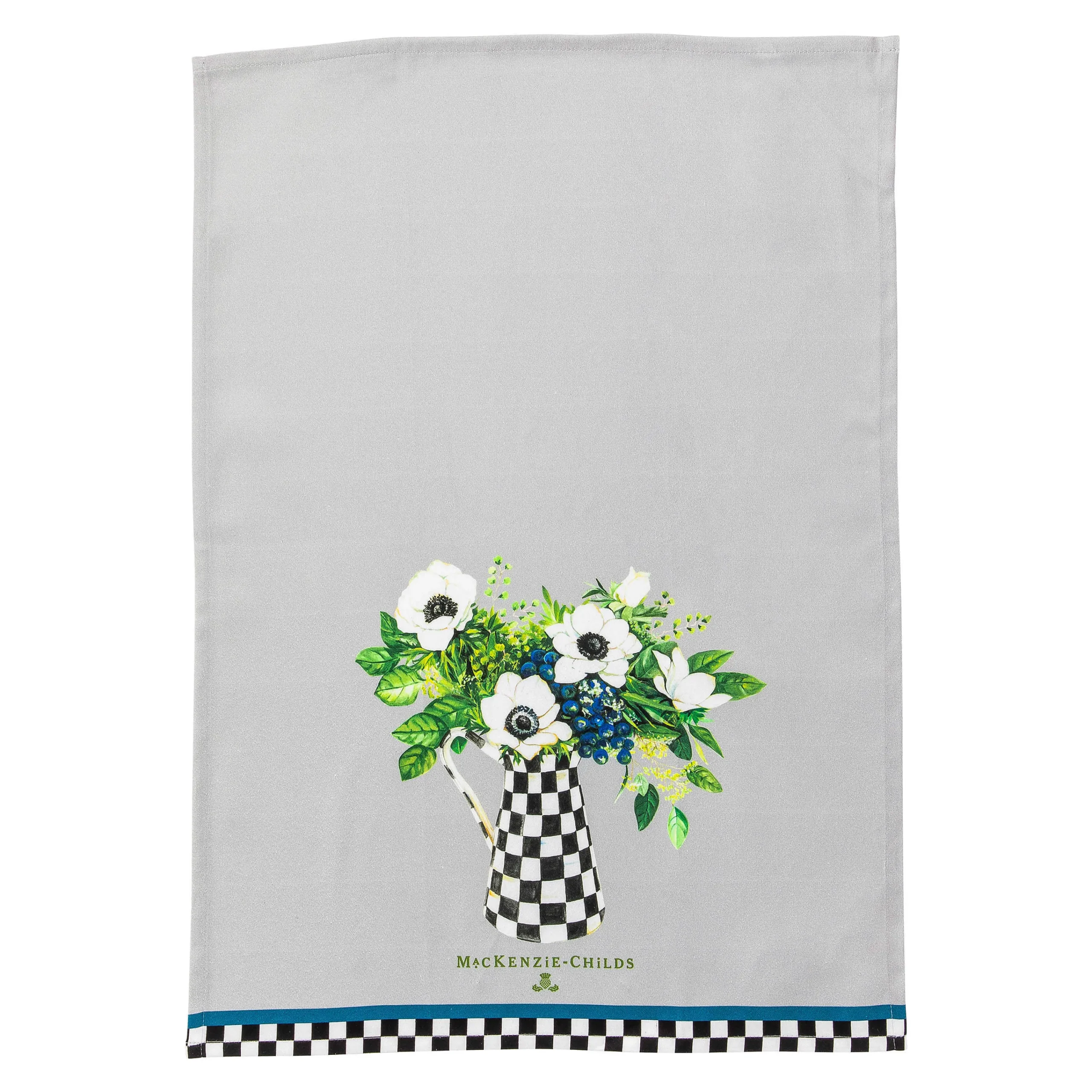 MacKenzie-Childs Spring|Kitchen & Table Linens<Anemone Pitcher Dish Towel