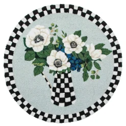 MacKenzie-Childs Spring|Rugs<Anemones Pitcher 3' Round Rug