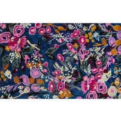 MacKenzie-Childs Spring|Rugs<Aurora Floral Royal 5' x 8' Rug
