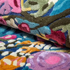 MacKenzie-Childs Spring|Rugs<Aurora Floral Royal 8' x 10' Rug