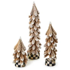 MacKenzie-Childs The Fall Shop|Room Accents<Autumnology Bottle Brush Trees, Set of 3