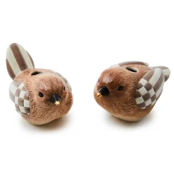 MacKenzie-Childs The Fall Shop|Greenery & Florals<Autumnology Ceramic Bird Bud Vases, Set of 2