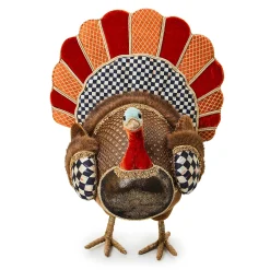 MacKenzie-Childs The Fall Shop|Room Accents<Autumnology Velvet Turkey Figurine