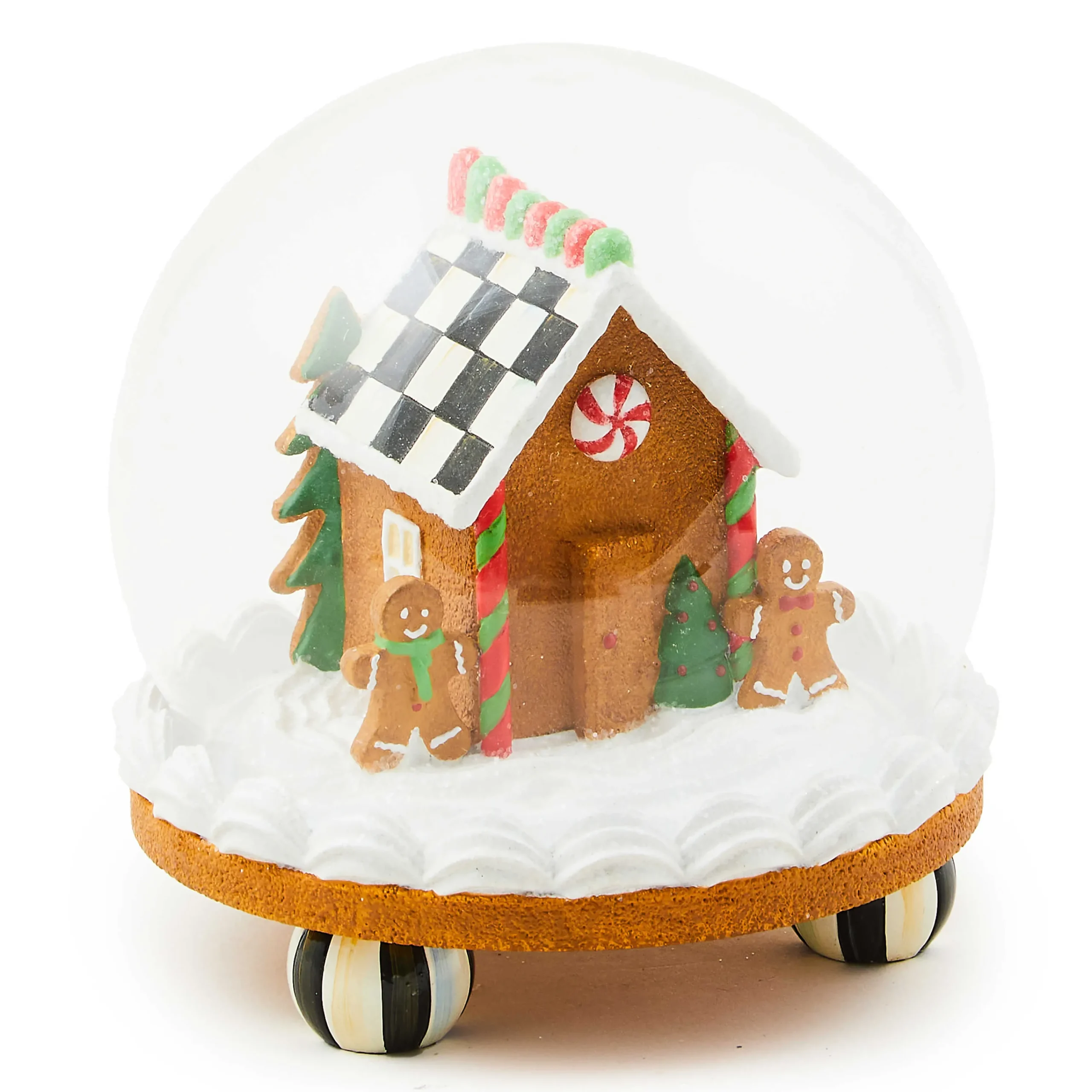 MacKenzie-Childs Holiday|Room Accents<Bake Shop Gingerbread House Cloche