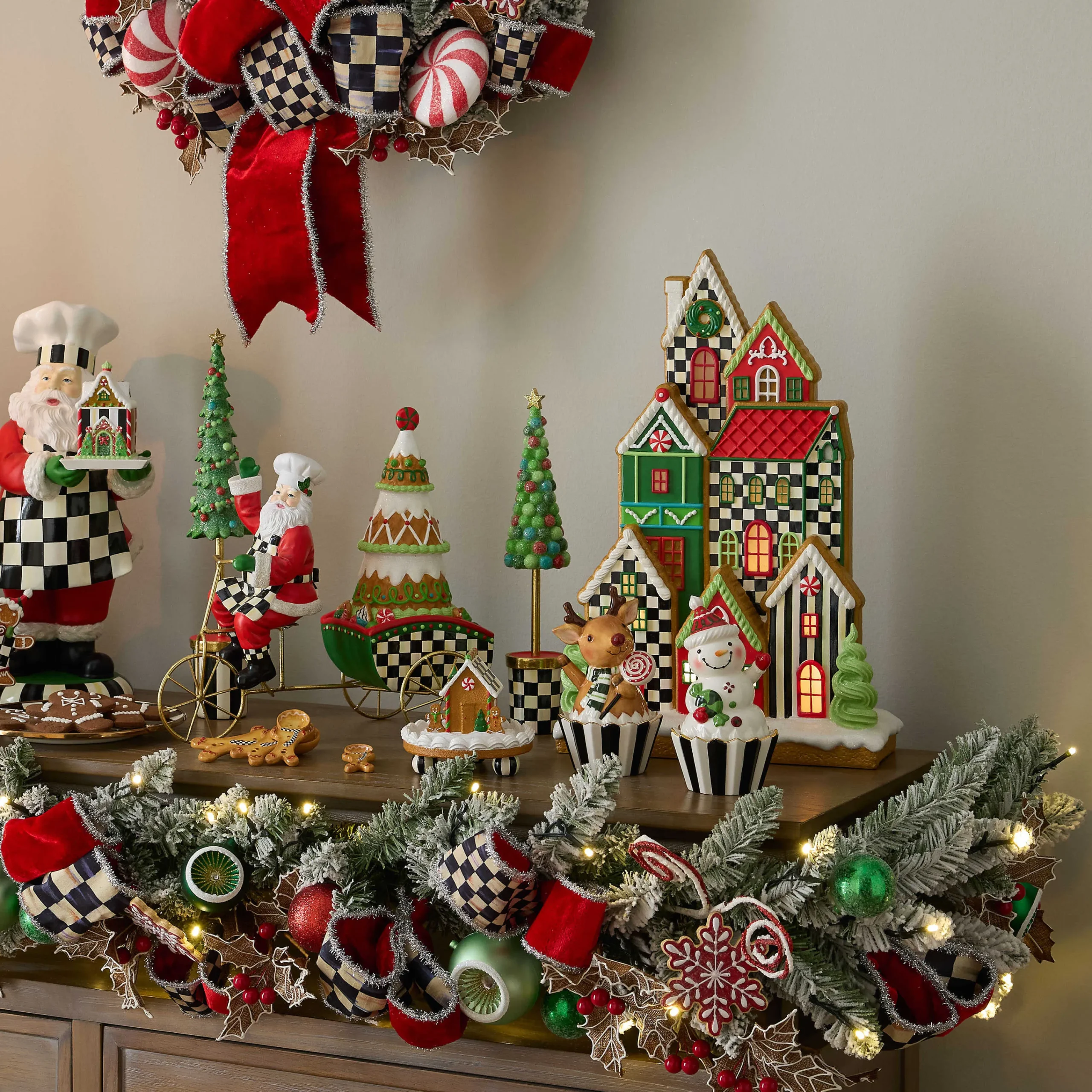 MacKenzie-Childs Holiday|Room Accents<Bake Shop Gumdrop Tree