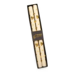 MacKenzie-Childs Spring|Candles & Fragrances<Bee Gold Dinner Candles, Set of 2