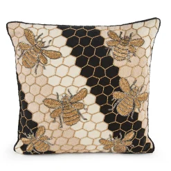 MacKenzie-Childs Pillows, Throws, & Cushions<Beekeeper Throw Pillow