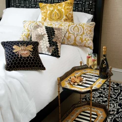 MacKenzie-Childs Pillows, Throws, & Cushions<Beekeeper Throw Pillow