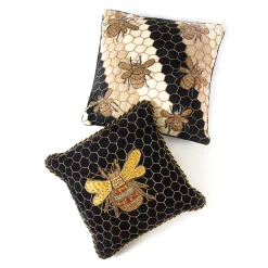 MacKenzie-Childs Pillows, Throws, & Cushions<Beekeeper Throw Pillow