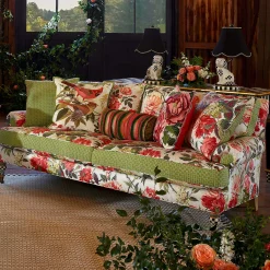 MacKenzie-Childs Spring|Pillows, Throws, & Cushions<Bird Watchers Pillow
