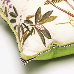 MacKenzie-Childs Spring|Pillows, Throws, & Cushions<Bird Watchers Pillow