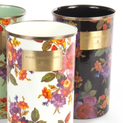 MacKenzie-Childs Kitchen Storage & Organization<Black Flower Market Utensil Holder