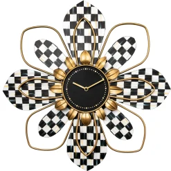 MacKenzie-Childs Spring|Room Accents<Blooming Wall Clock