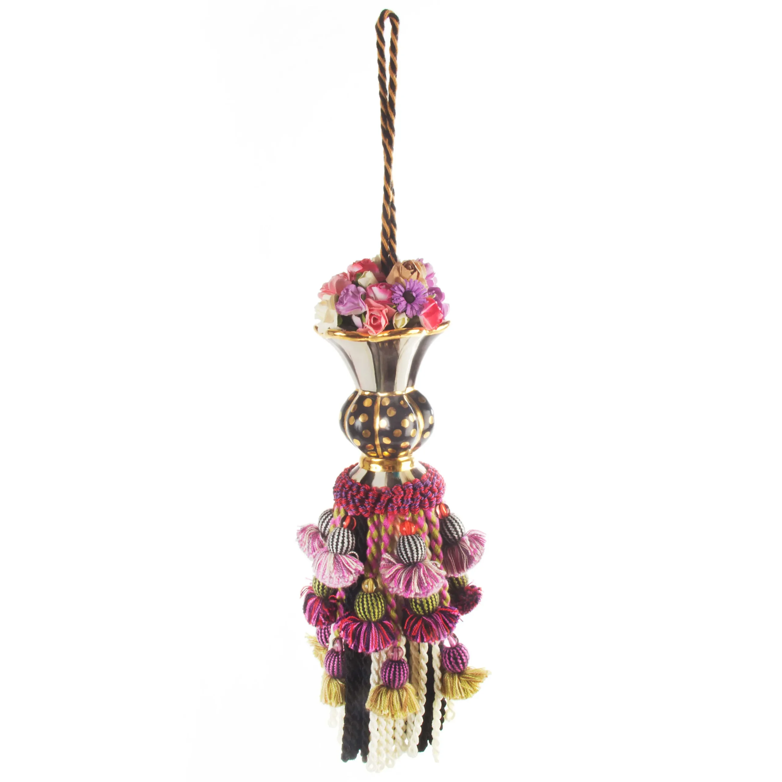 MacKenzie-Childs Finishing Touches|Room Accents<Botanica Ceramic Tassel