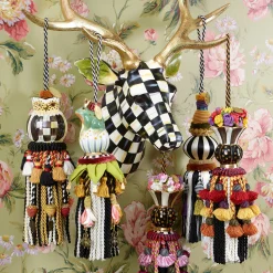 MacKenzie-Childs Finishing Touches|Room Accents<Botanica Ceramic Tassel