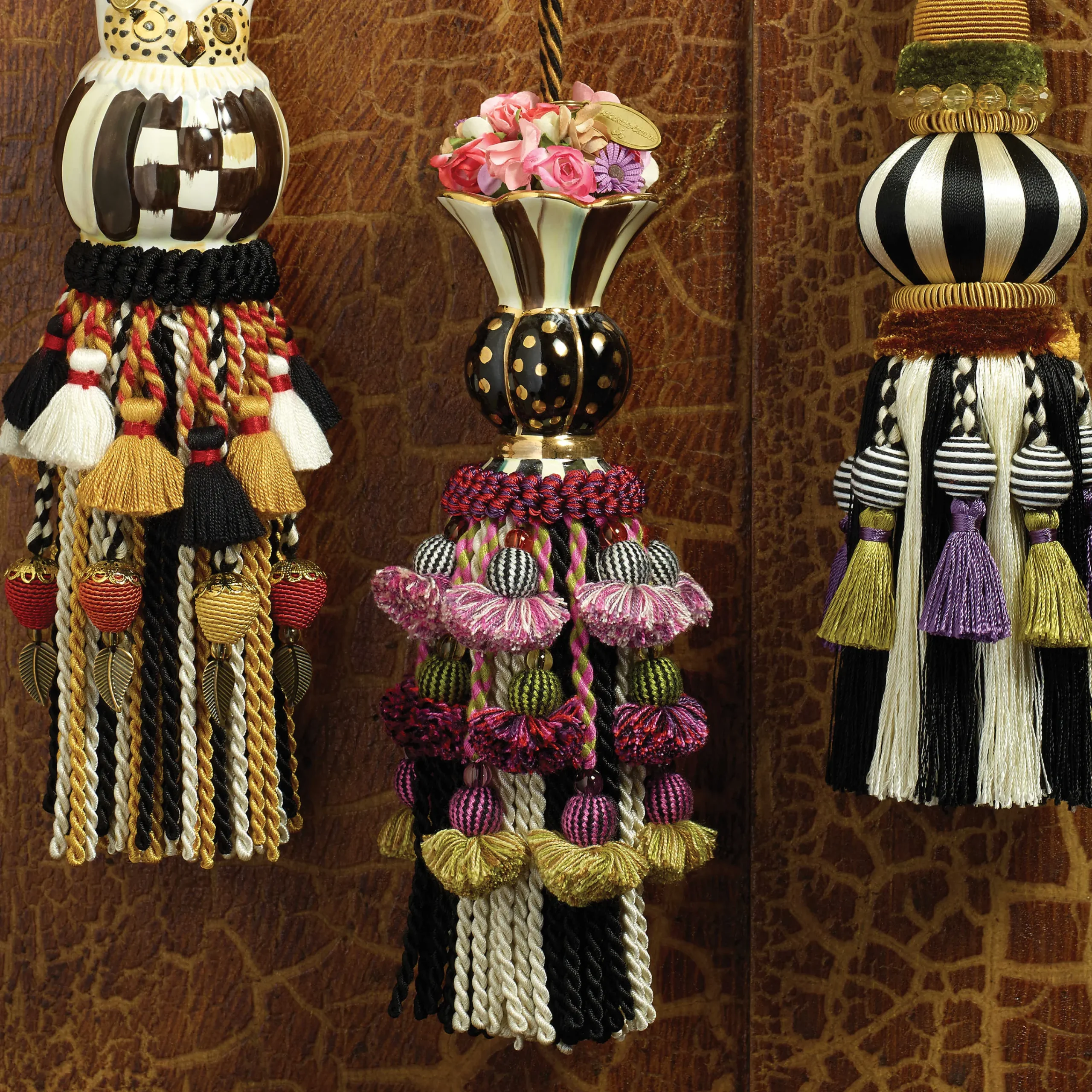 MacKenzie-Childs Finishing Touches|Room Accents<Botanica Ceramic Tassel