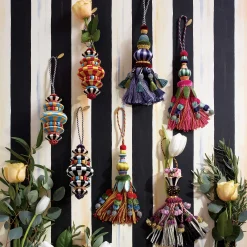MacKenzie-Childs Finishing Touches|Room Accents<Botanica Ceramic Tassel
