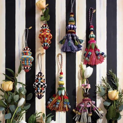 MacKenzie-Childs Finishing Touches|Room Accents<Botanica Ceramic Tassel