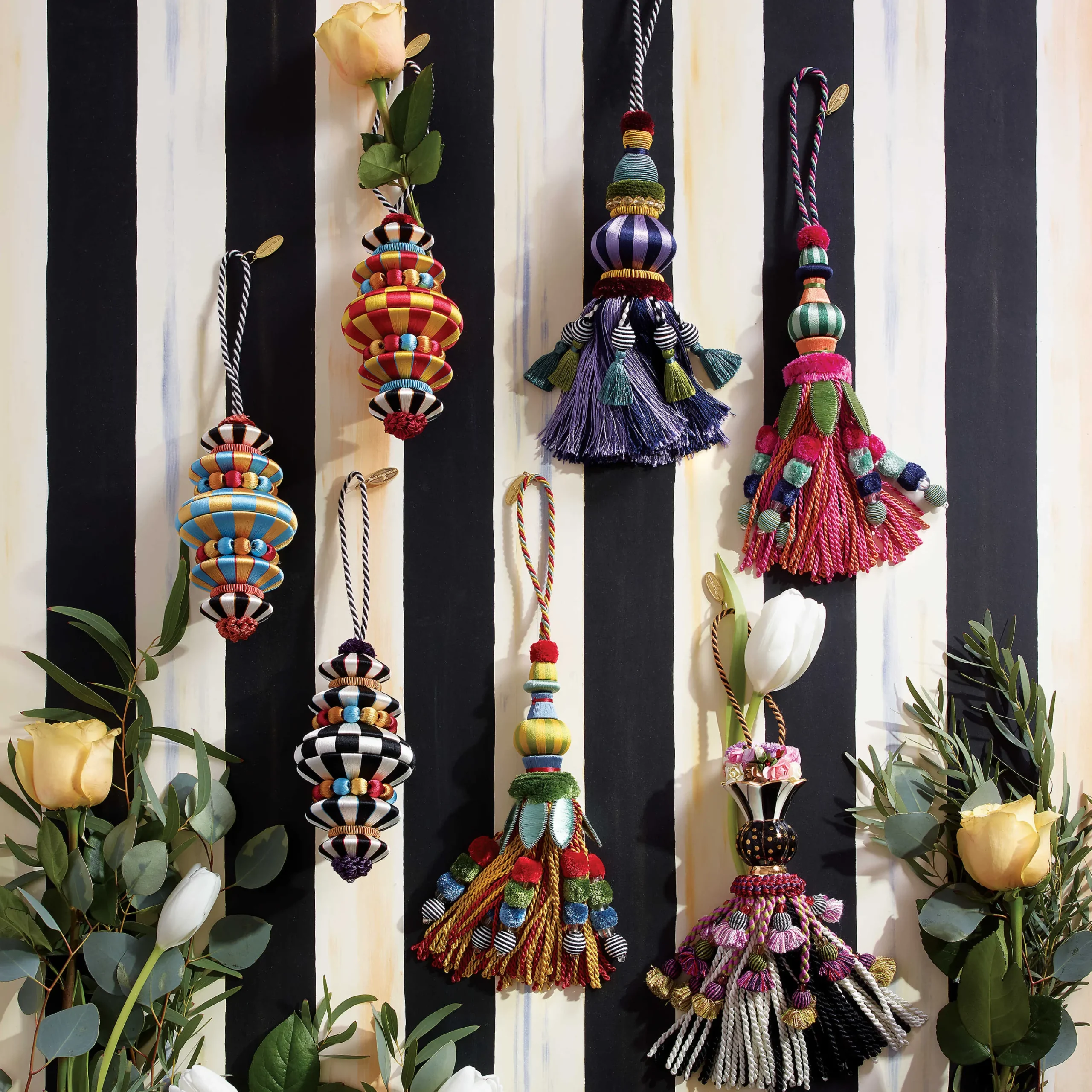 MacKenzie-Childs Finishing Touches|Room Accents<Botanica Ceramic Tassel