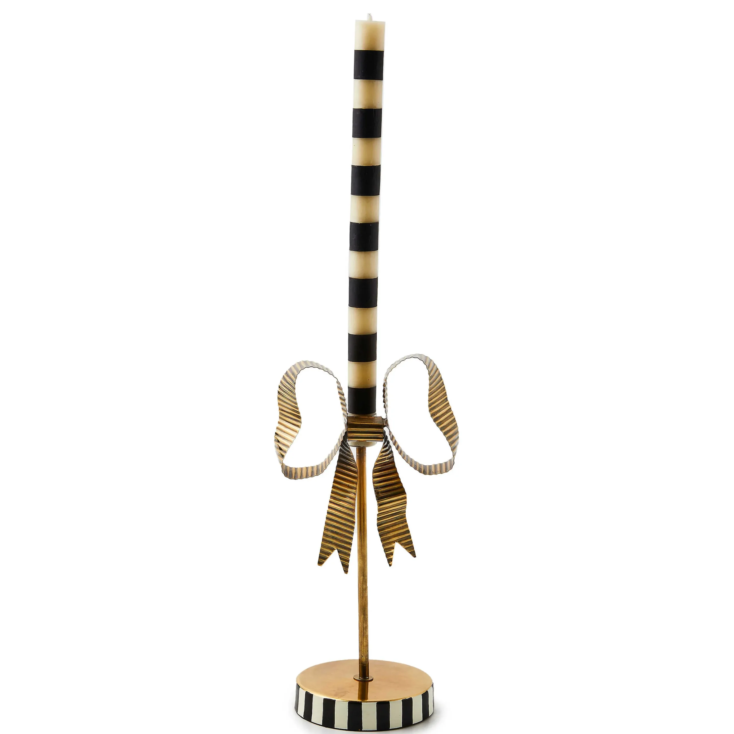 MacKenzie-Childs Candles & Fragrances|Room Accents<Bow Tall Metal Candle Holder