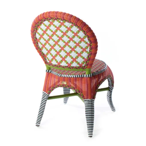 MacKenzie-Childs Outdoor|Spring<Breezy Poppy Outdoor Cafe Chair