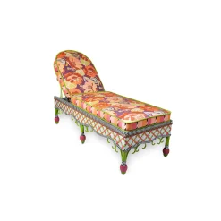 MacKenzie-Childs Outdoor<Breezy Poppy Outdoor Chaise