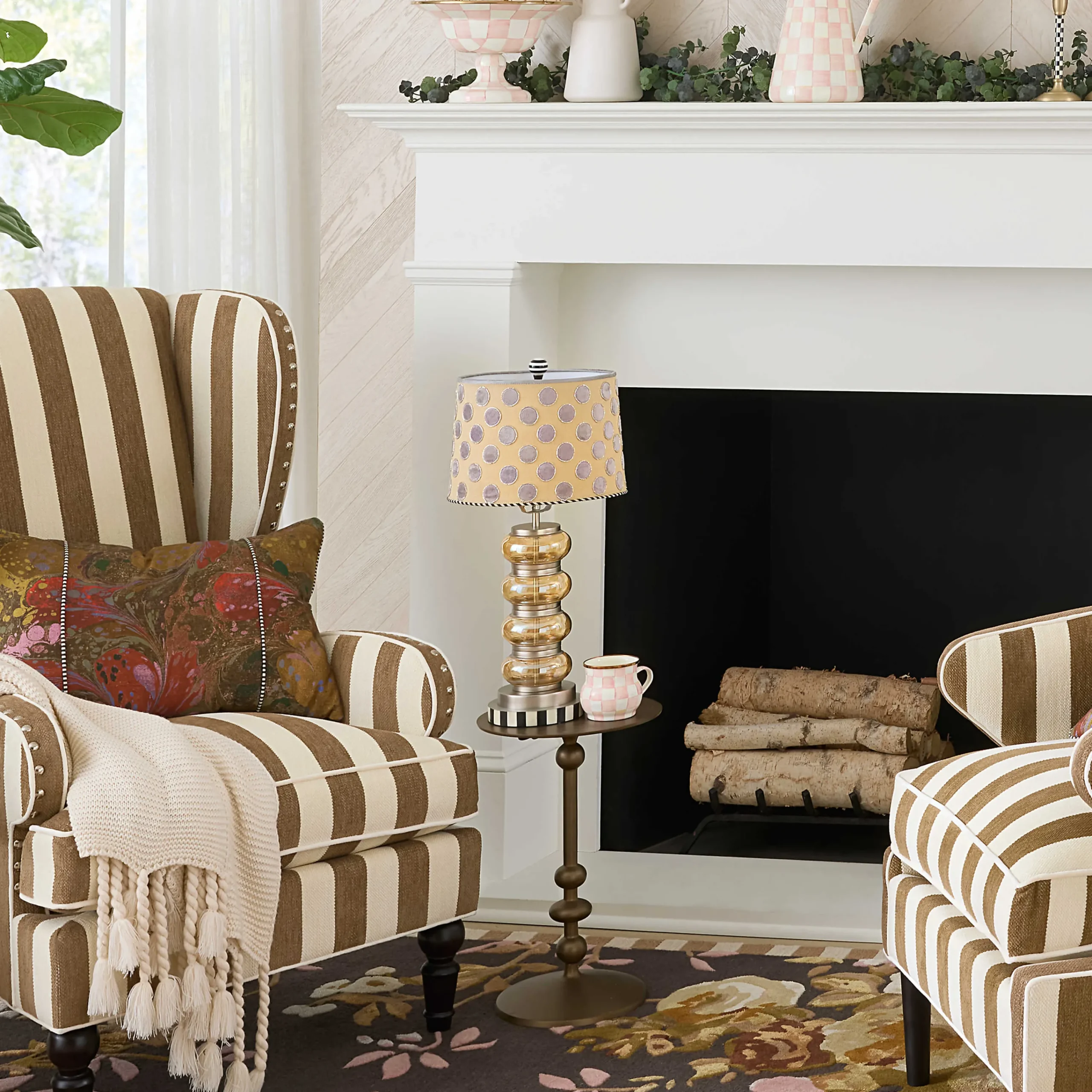 MacKenzie-Childs Lighting<Bubbles Table Lamp