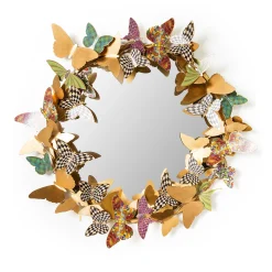 MacKenzie-Childs Spring|Room Accents<Butterfly Garden Mirror