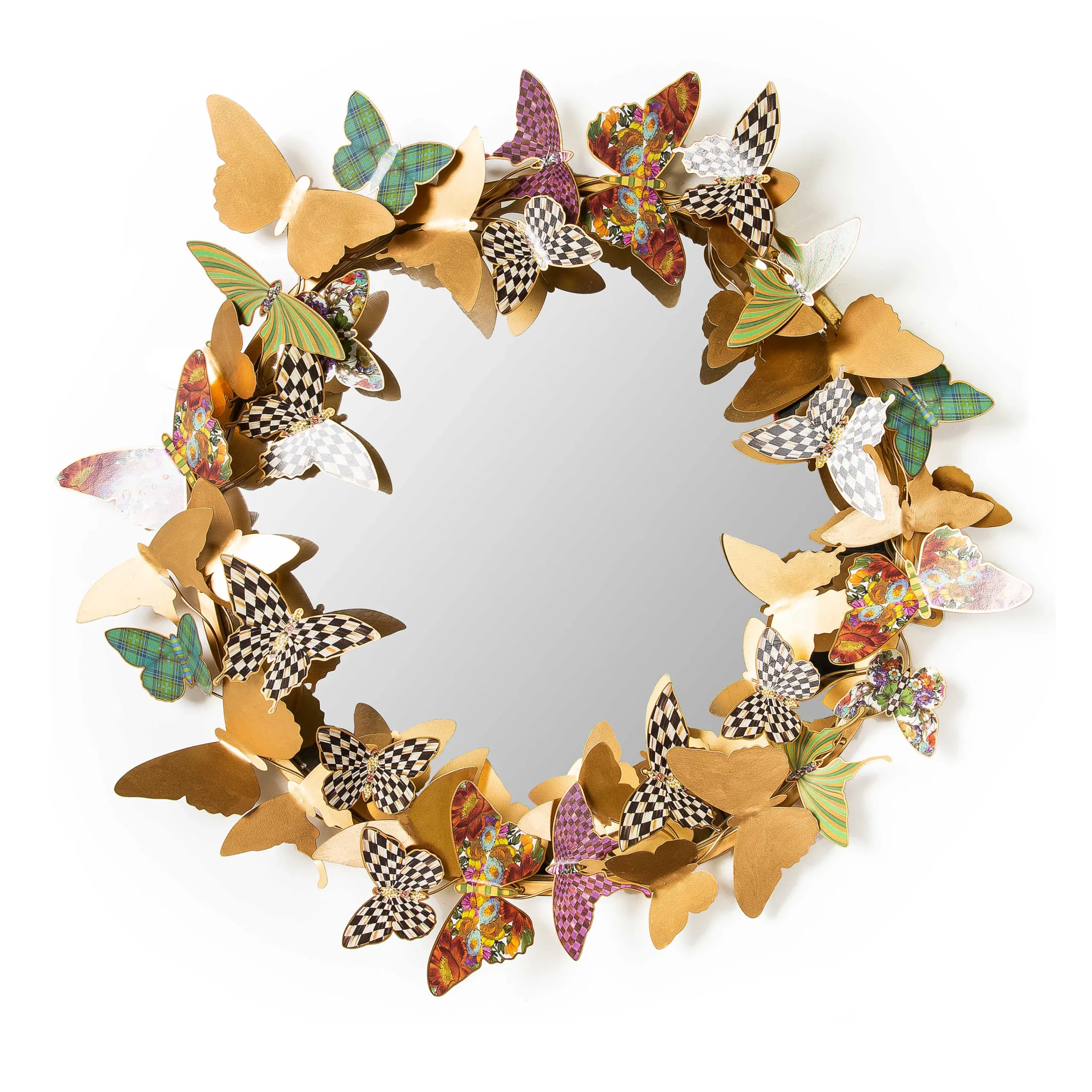 MacKenzie-Childs Spring|Room Accents<Butterfly Garden Mirror