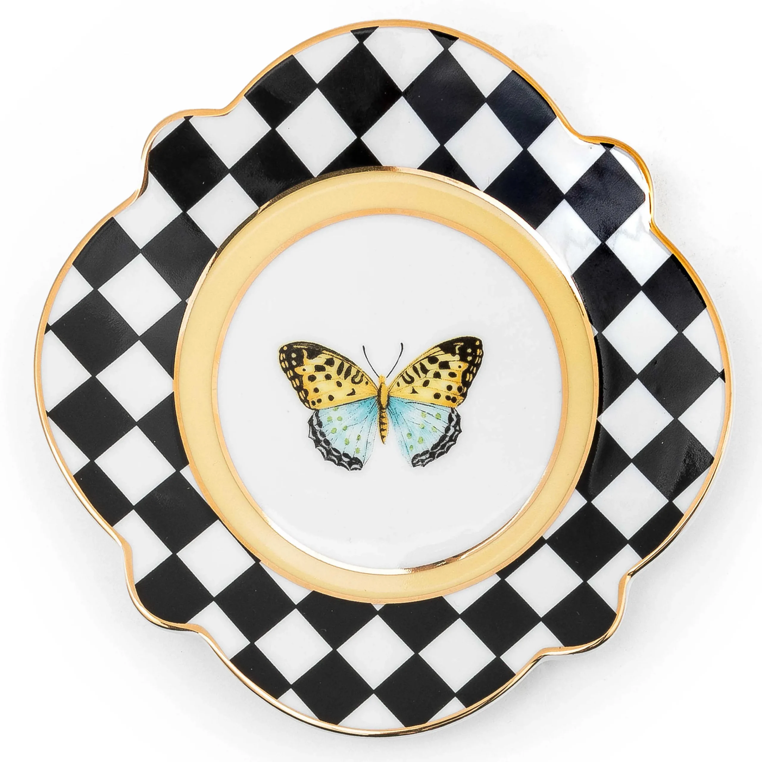 MacKenzie-Childs Spring|Dinnerware & Flatware<Butterfly Toile Bread and Butter Plate