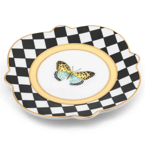 MacKenzie-Childs Spring|Dinnerware & Flatware<Butterfly Toile Bread and Butter Plate