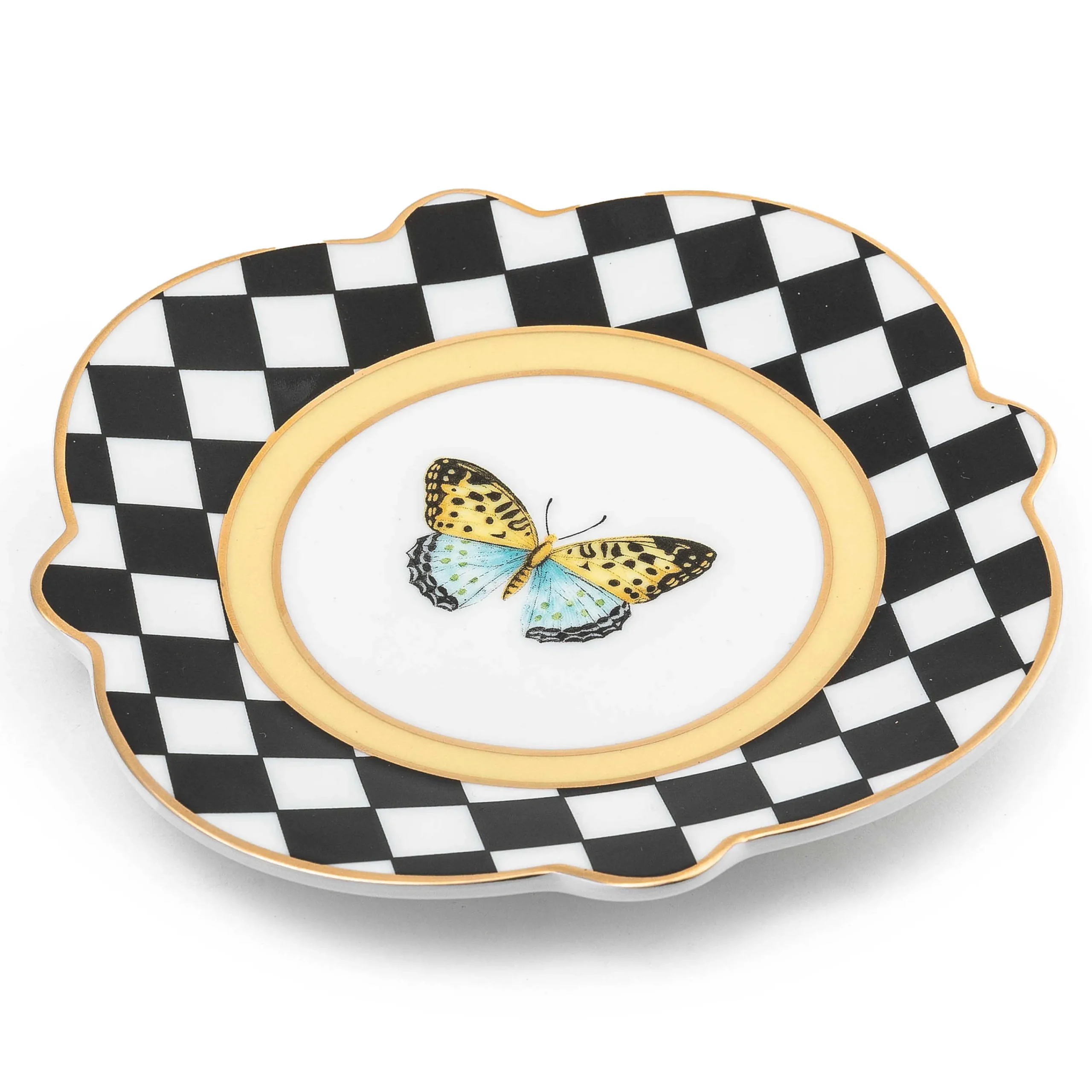 MacKenzie-Childs Spring|Dinnerware & Flatware<Butterfly Toile Bread and Butter Plate