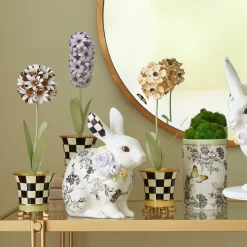 MacKenzie-Childs Easter|Spring<Butterfly Toile Short Rabbit