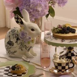 MacKenzie-Childs Easter|Spring<Butterfly Toile Short Rabbit