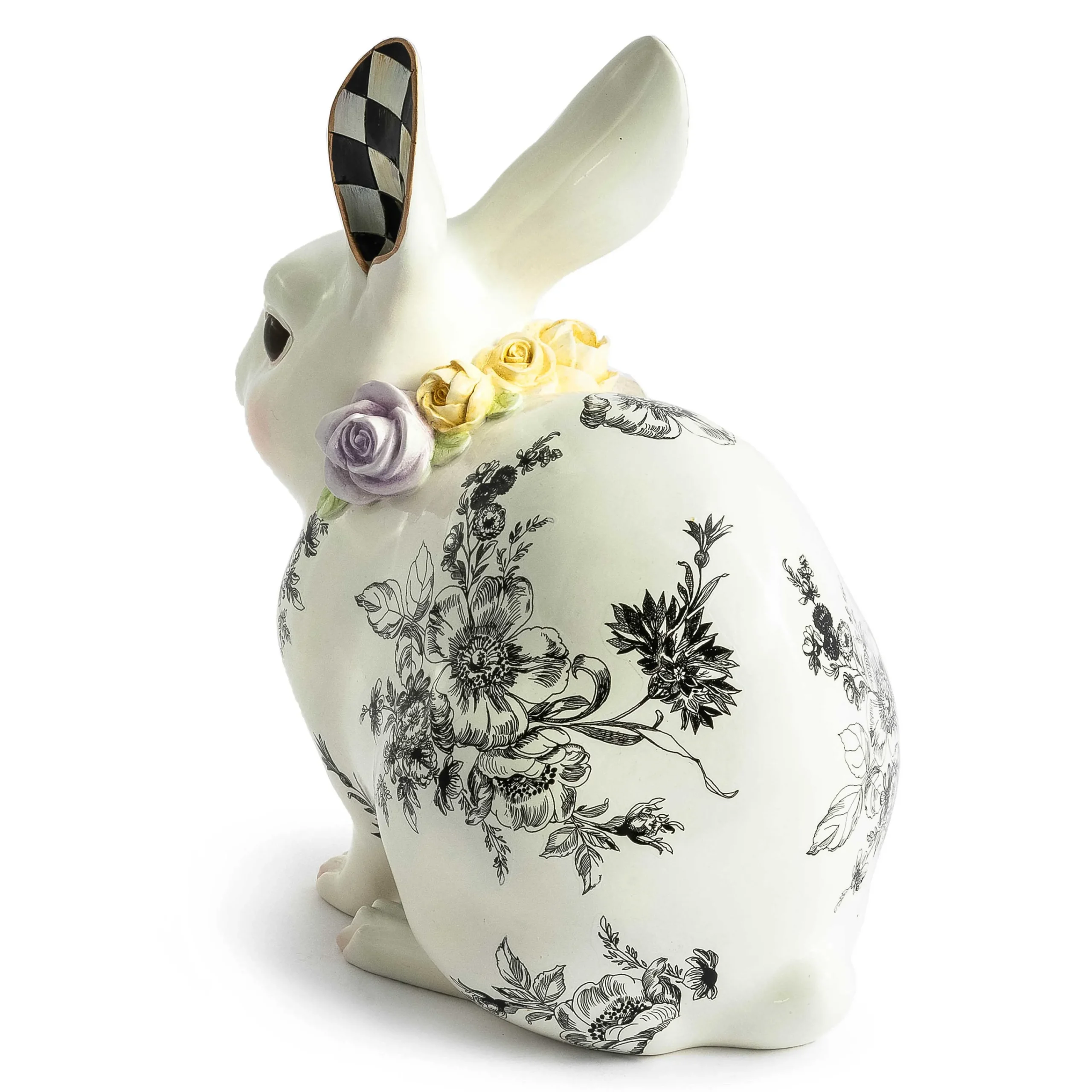 MacKenzie-Childs Easter|Spring<Butterfly Toile Short Rabbit