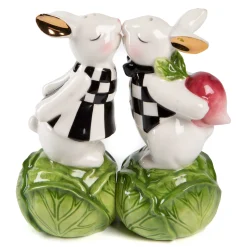 MacKenzie-Childs Spring|Table Accessories<Cabbage Garden Salt  Pepper Set