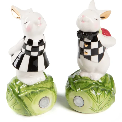 MacKenzie-Childs Spring|Table Accessories<Cabbage Garden Salt  Pepper Set