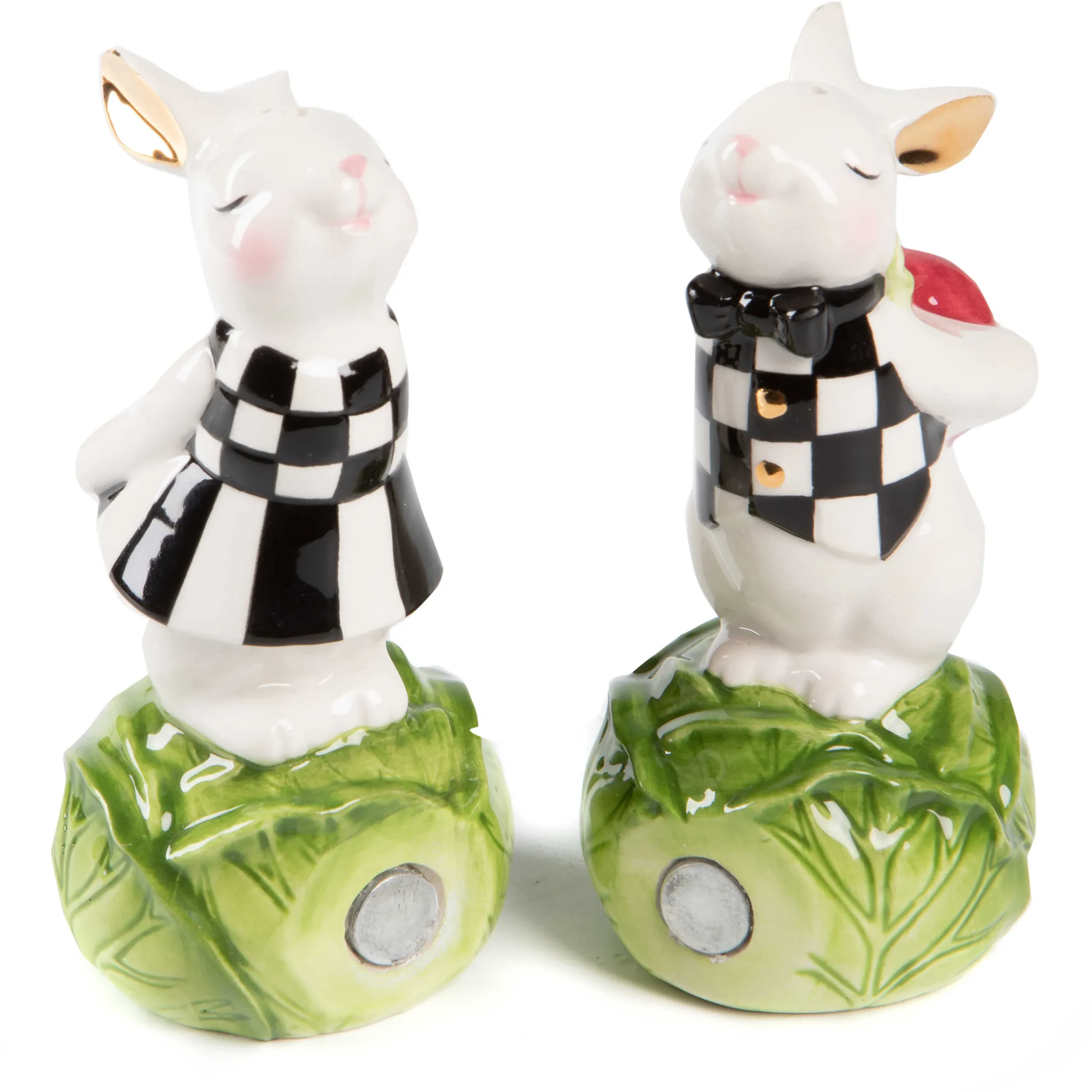 MacKenzie-Childs Spring|Table Accessories<Cabbage Garden Salt  Pepper Set