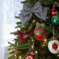 MacKenzie-Childs Holiday<Cardinal Beaded Ornament