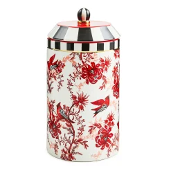 MacKenzie-Childs Kitchen Storage & Organization<Cardinal Toile Canister