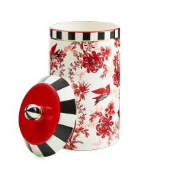 MacKenzie-Childs Kitchen Storage & Organization<Cardinal Toile Canister