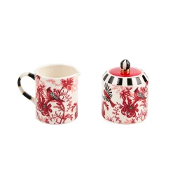 MacKenzie-Childs Kitchen & Dining Sets|Serveware<Cardinal Toile Creamer  Sugar Set