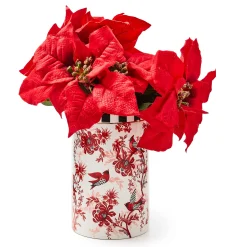 MacKenzie-Childs Room Accents<Cardinal Toile Short Vase